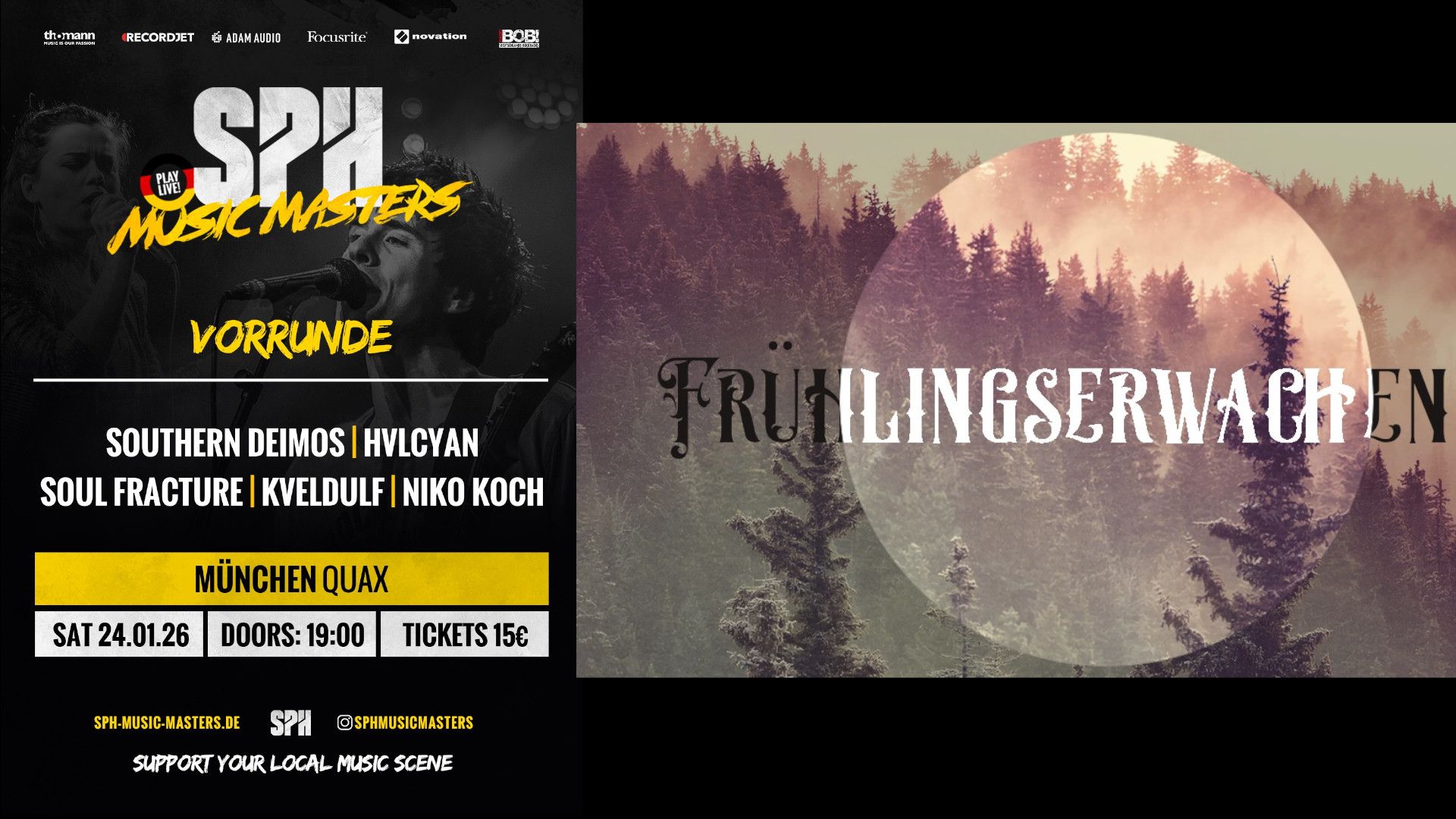 Southern Deimos Live – Our First Gigs of 2026!