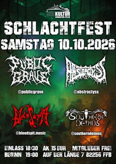 Schlachtfest · Subkultur FFB